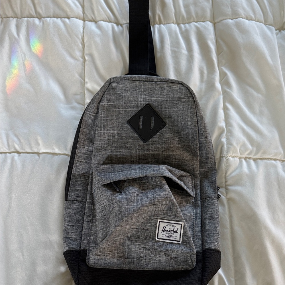 Herschel Supply Company Black and Gray Backpack